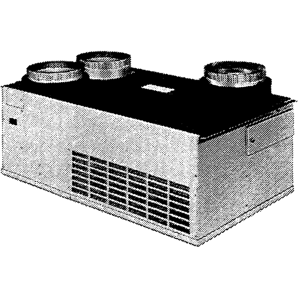 Honeywell ER90 Home Ventilation System Round Core