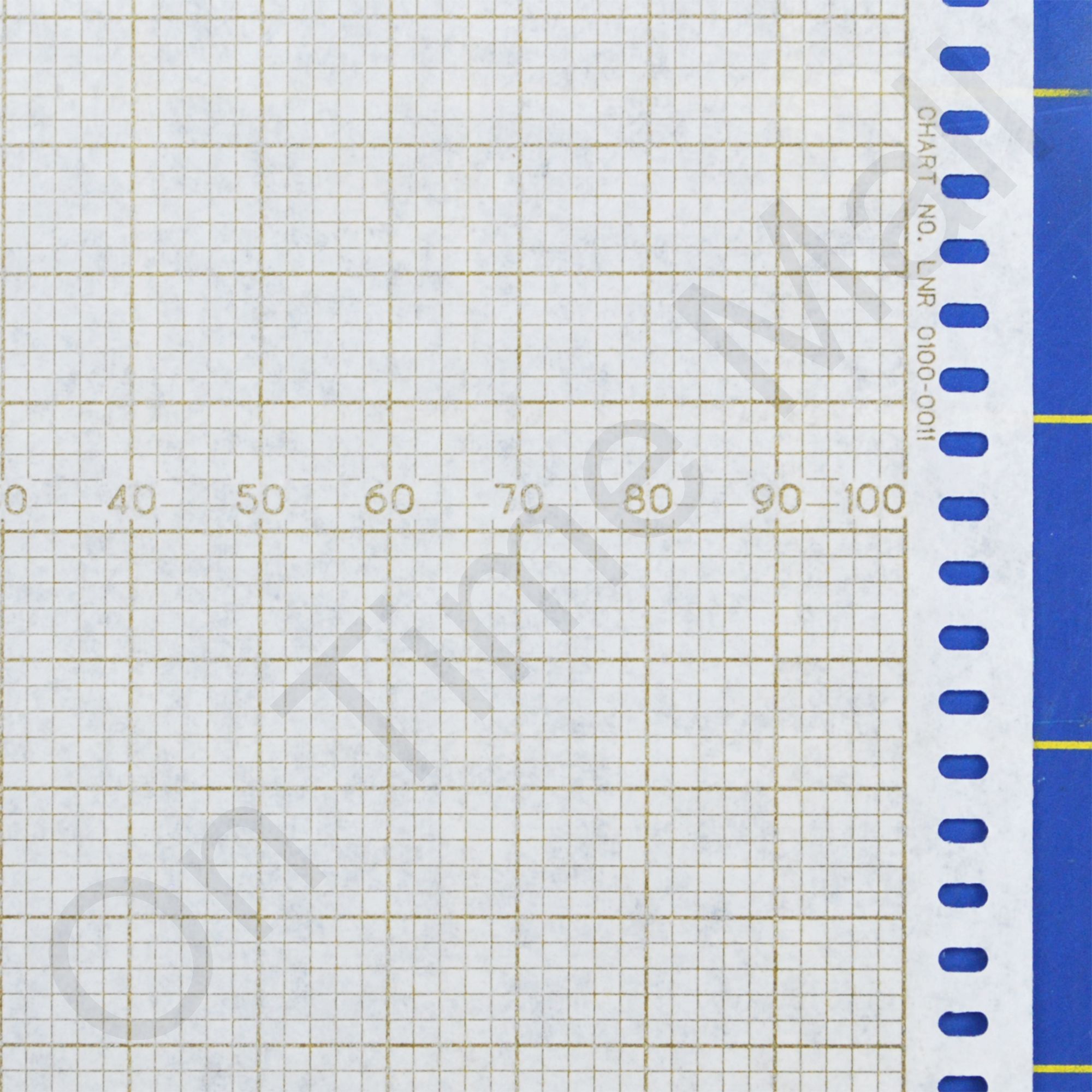 0500-0002 Ross Roll Chart Paper (Linear) - RECORDERS CHARTS & PENS