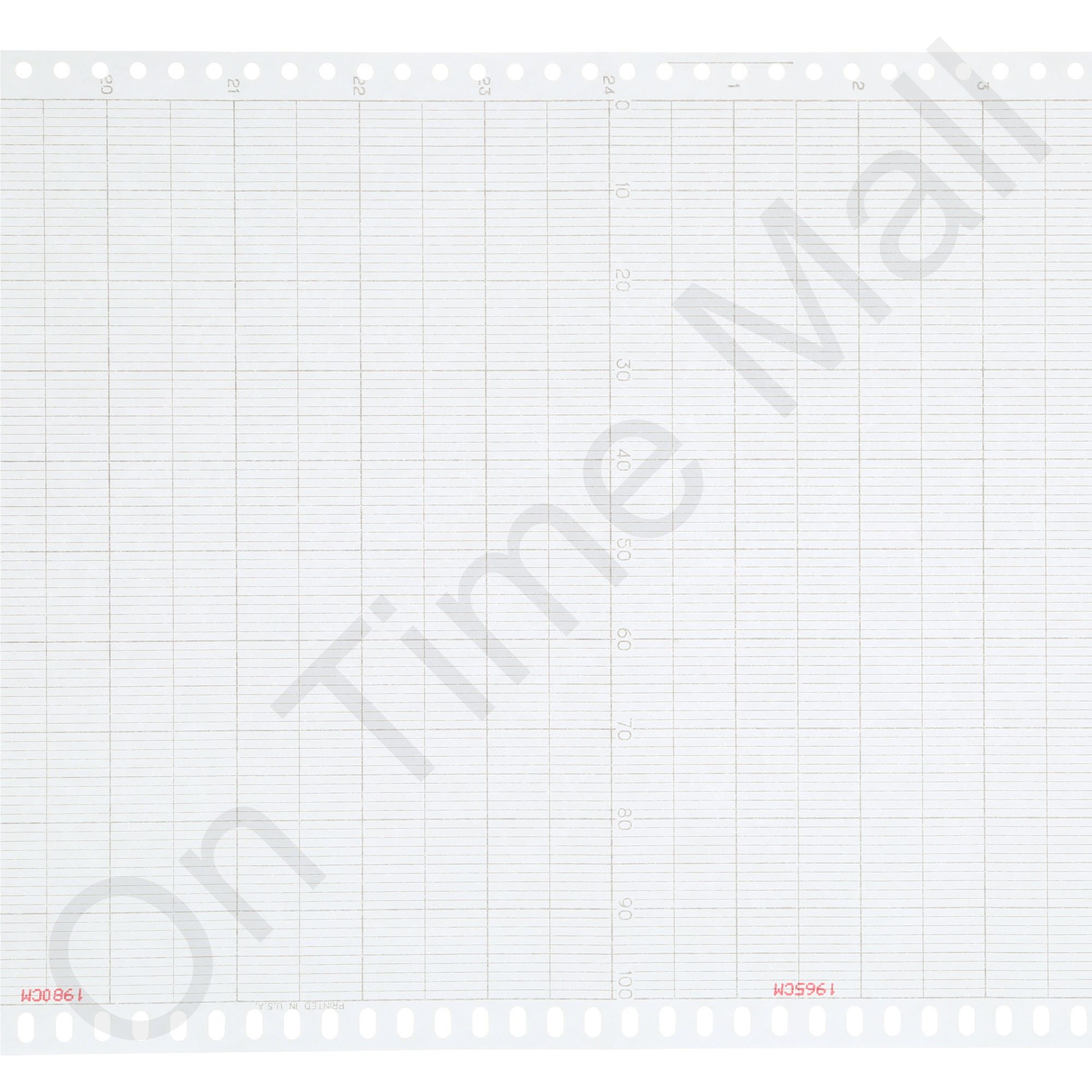 Yokogawa B9573AN Ventilador Pliegue Papel Diagrama Plegable 100 Div Para Grabadoras De 180mm 