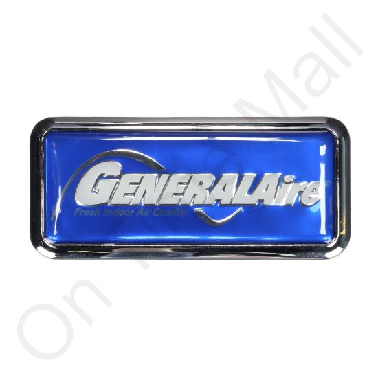 General Aire 900-75 Name Plate