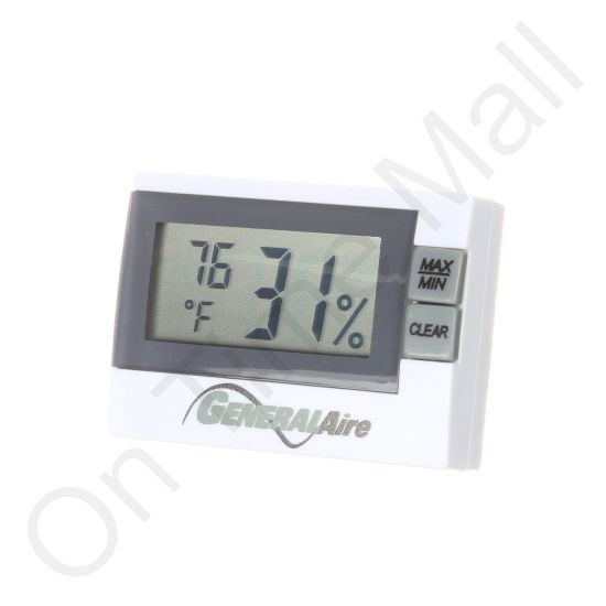 General Aire G98  Digital Temperature And Humidity Gage