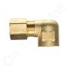 Nortec 258-5304 SP FTG Elbow .25 tube .125 Female Brass