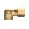 Nortec 258-5304 SP FTG Elbow .25 tube .125 Female Brass