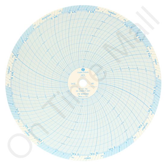 Partlow BM115496 Circular Charts