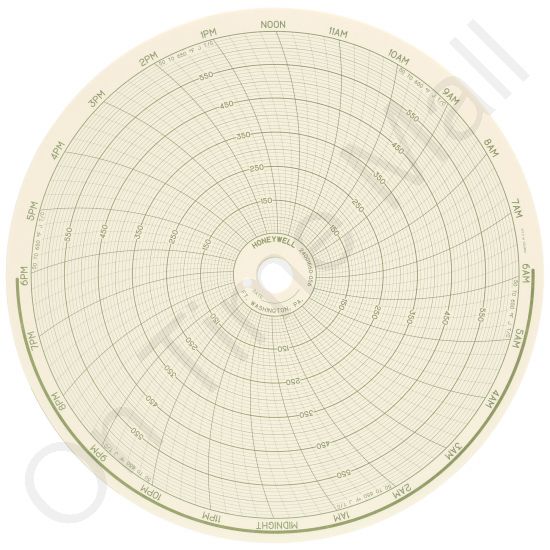 Honeywell 24001660-056 Circular Charts