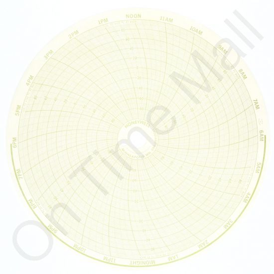 Honeywell 24001660-080 Circular Charts