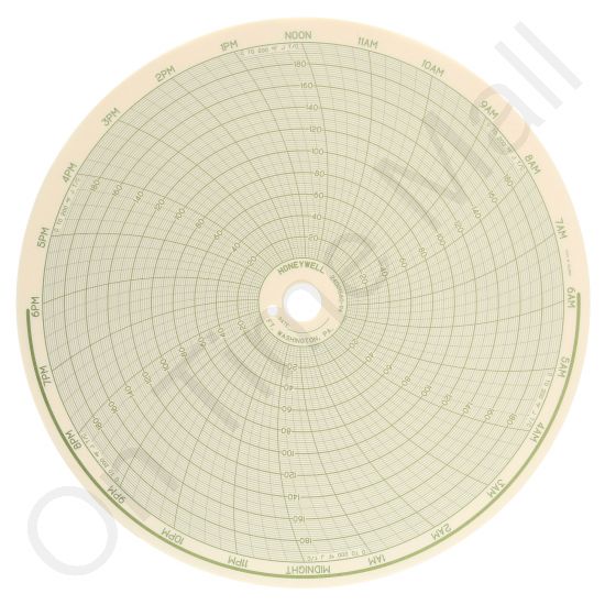 Honeywell 24001660-114 Circular Charts