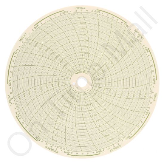 Honeywell 24001661-014 Circular Charts