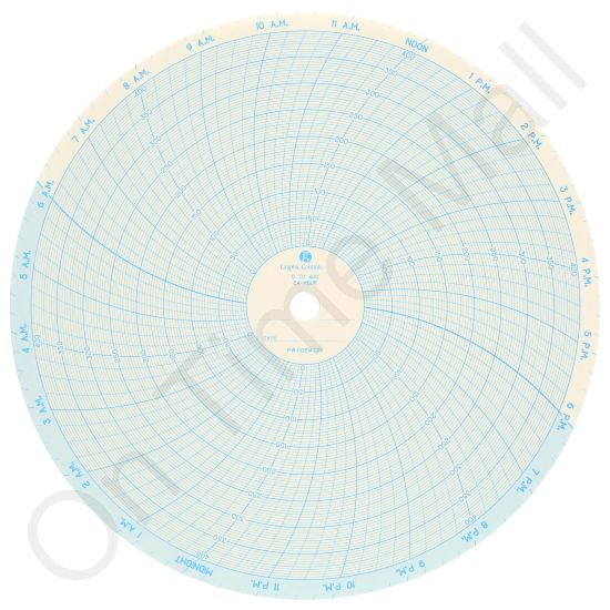 Partlow 00214739 Circular Charts