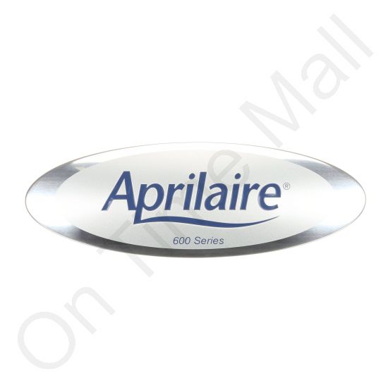 Aprilaire 4882 Name Plate For Model 600