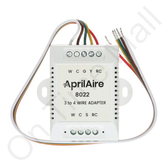 Aprilaire 8022 Wire Adapter 3 To 4 Wire