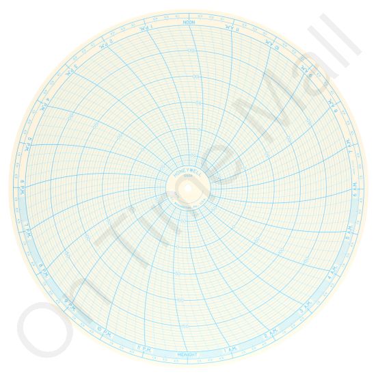 Honeywell 12934 Circular Charts