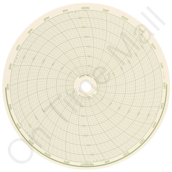 Honeywell 24001660-057 Circular Charts