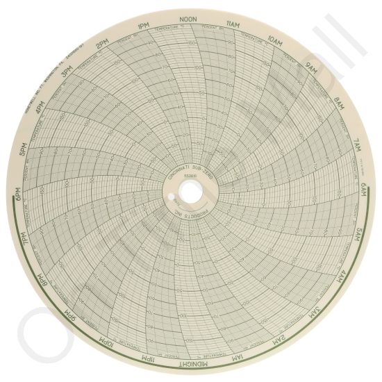 Honeywell 24001660-197 Circular Charts