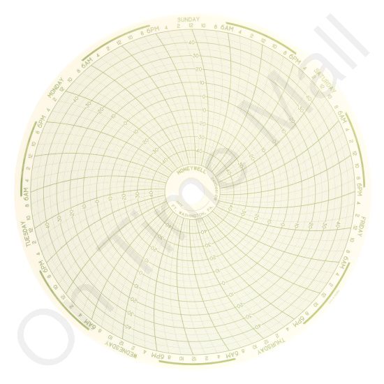 Honeywell 24001661-218 Circular Charts