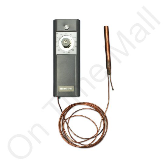 Honeywell T6031A1029 Super Tradeline -30 To +90F Setpoint 8Ft Copper Cap W/ Bulb Holder And Mounting Plate