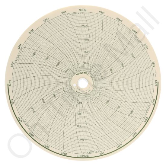 Honeywell 24001660-025 Circular Charts