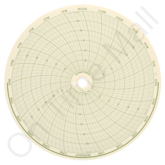 Honeywell 24001660-054 Circular Charts