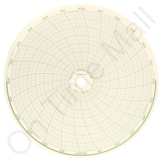 Honeywell 24001660-073 Circular Charts
