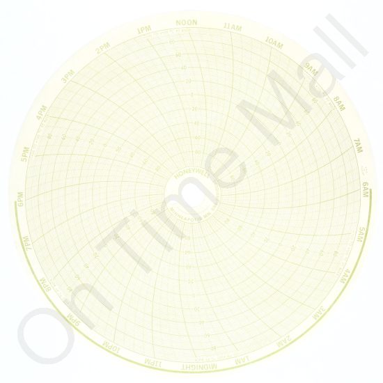 Honeywell 24001660-080 Circular Charts