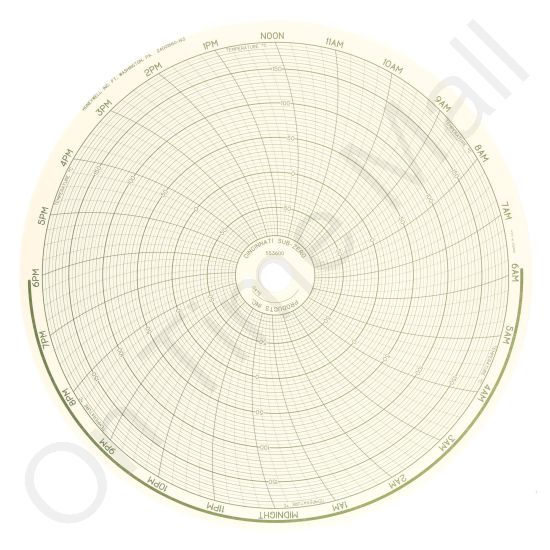 Honeywell 24001660-193 Circular Charts