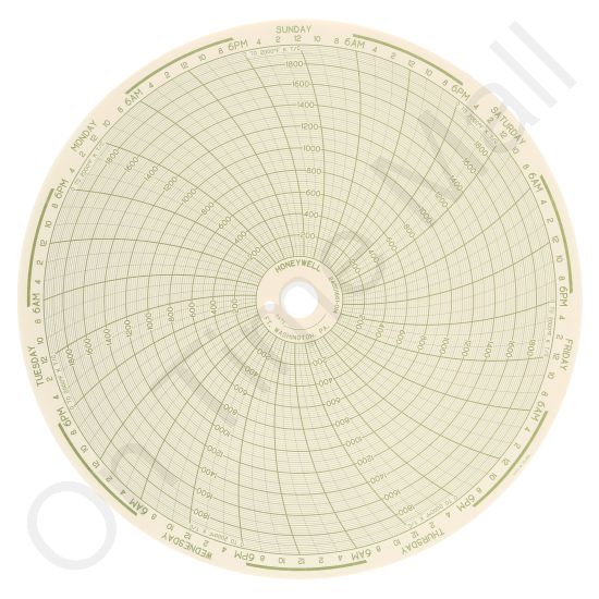 Honeywell 24001661-014 Circular Charts