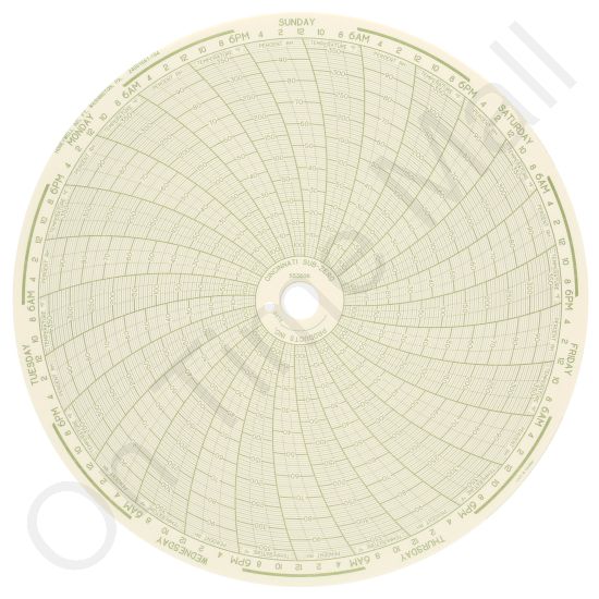 Honeywell 24001661-194 Circular Charts