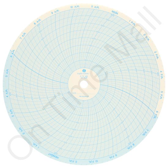 Partlow 00214739 Circular Charts